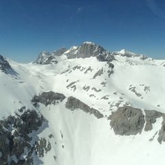 Flugwegposition um 11:50:02: Aufgenommen in der Nähe von Gemeinde Ramsau am Dachstein, 8972, Österreich in 2508 Meter